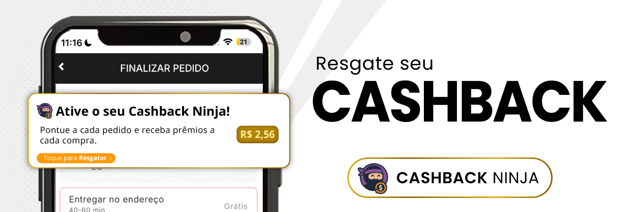 Conheça o Cliente Ninja, o plano de Cashback feito sob medida pra você!